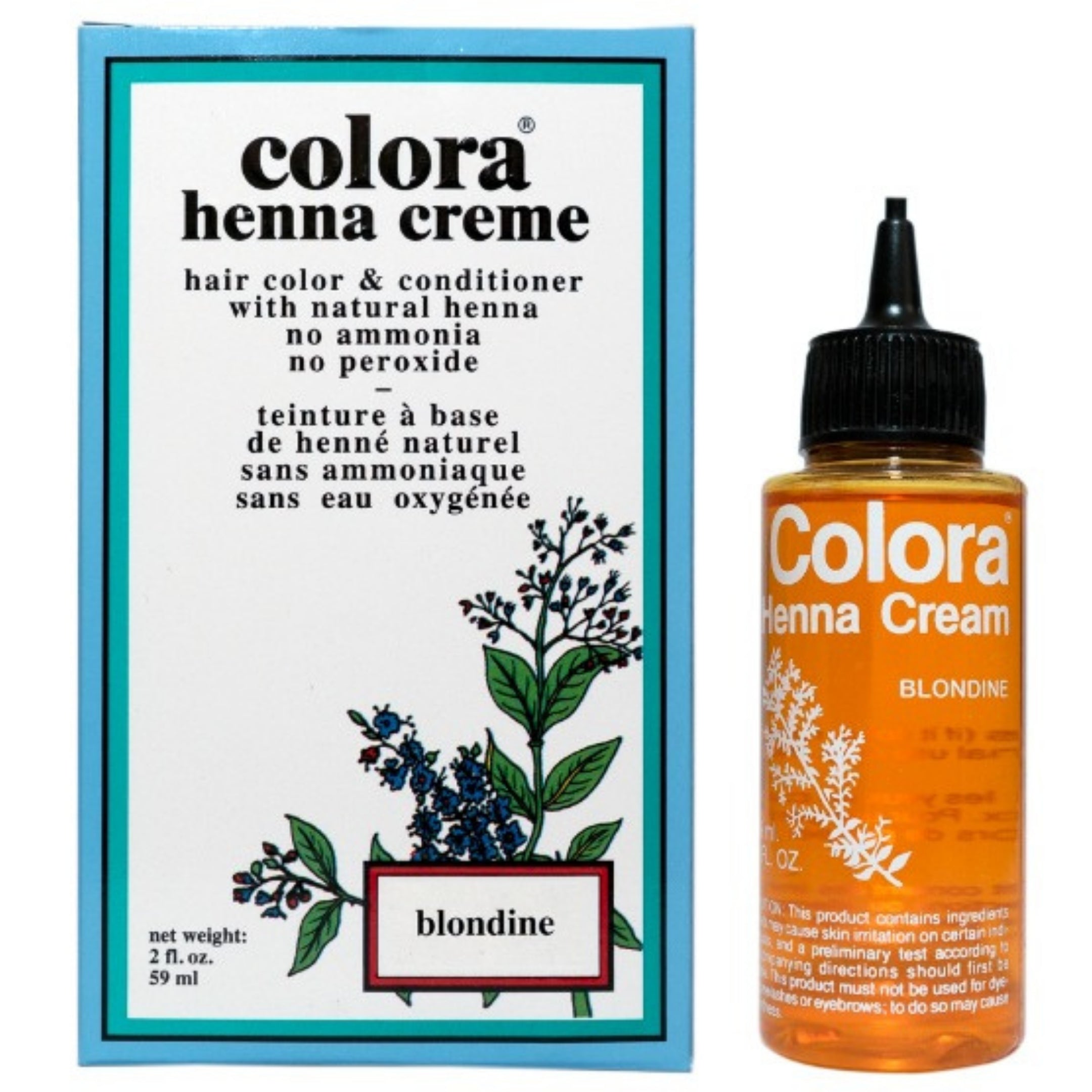 Colora Henna Creme Rubio Claro 60ml
